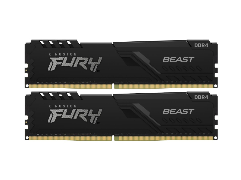 Kingston FURY 16GB (2x8GB) 3200MHz CL16 Beast Black